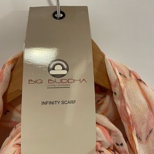Big Buddha infinity scarf Flamingos
